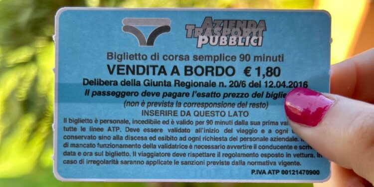 Novità ATP: biglietti da 90 minuti a bordo tutti i giorni, su tutte le linee e a qualsiasi ora