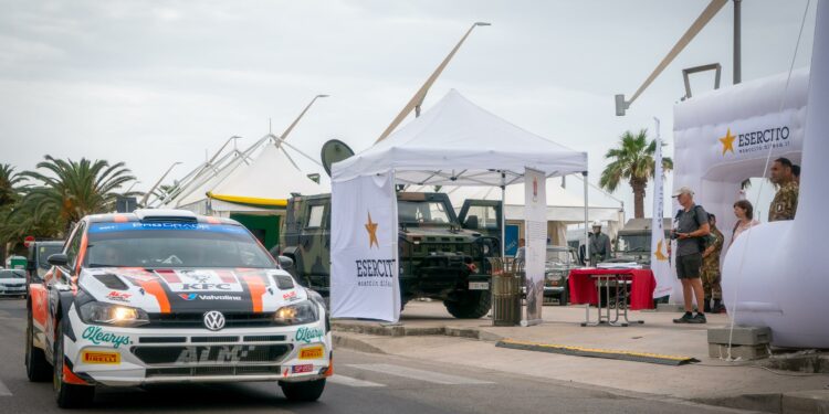 L’Esercito partecipa al Rally Italia Sardegna 2023