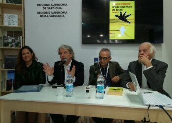 La presentazione del romanzo in lingua sarda di Giuseppe  Corongiu ‘S’intelligèntzia de Elias’ al 35° Salone del libro di Torino
