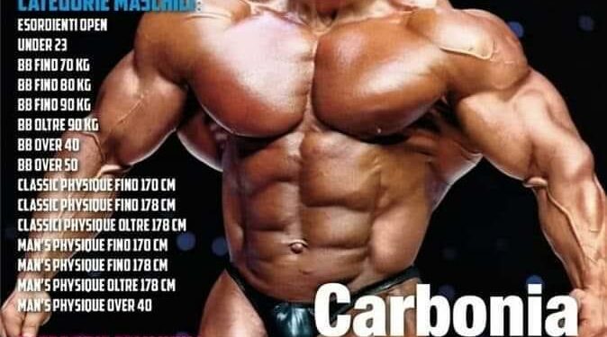 Domenica 28 maggio, nel Palazzetto dello Sport di via delle Cernitrici, a Carbonia, si svolgerà la 13ª edizione della Body Building Cup Sardinia