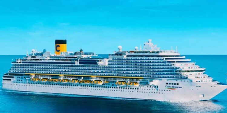 Oristano: grande attesa per l’attracco della nave da crociera Costa Diadema