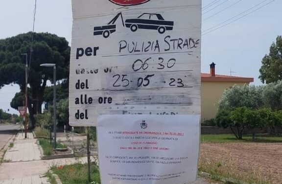 Arborea: al via i lavori di spazzamento stradale e di sfalcio dell’erba