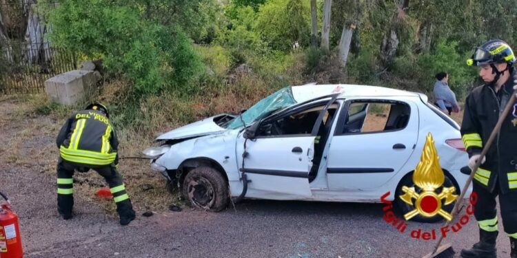 Santu Lussurgiu: incidente stradale sulla provinciale 65, una persona in ospedale