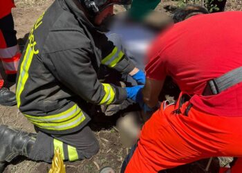 Golfo Aranci: viene travolto dalla motozappa, sul posto il 118 e i vigili del fuoco