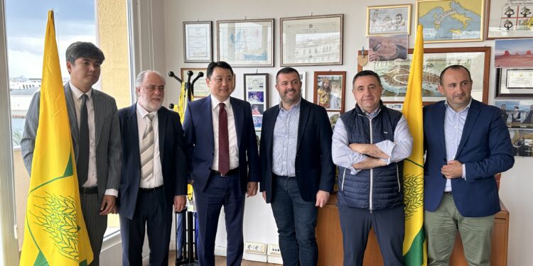 I dirigenti Coldiretti hanno incontrato l’ambasciatore in Italia del Kirghizistan Taalay Bazarbaev