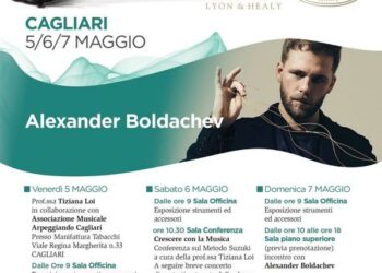 Da venerdì 5 a domenica 7 maggio, a Sa Manifattura, per tre giorni Cagliari si trasforma in una capitale dell’arpa