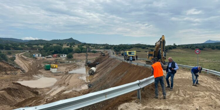 Maltempo nel Nuorese: sopralluogo dell’assessore Pierluigi Saiu a Oloè e nella foce del Cedrino