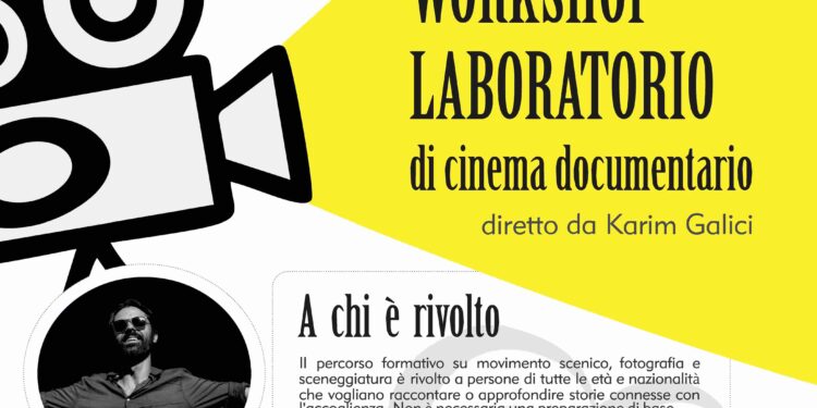 Cagliari, parte il Workshop gratuito di Cinema Documentario di Cittadini del Mondo in collaborazione con la Parrocchia Sant’Eulalia