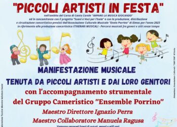 Piccoli artisti sestesi in concerto venerdì 30 giugno a Sestu nella chiesa di San Salvatore