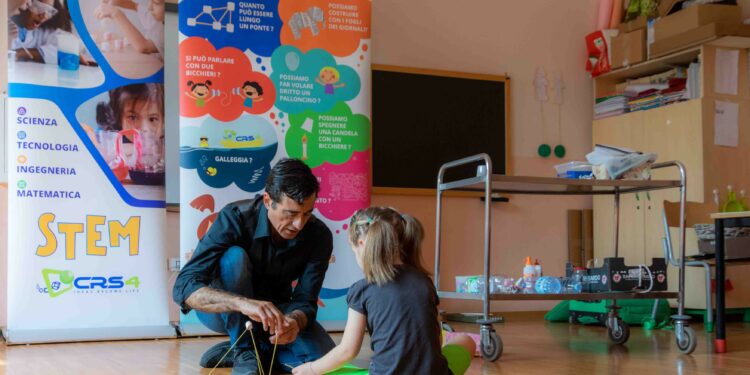 Primo bilancio delle attività di divulgazione scientifica del CRS4 nelle scuole primarie e dell’infanzia dell’Isola