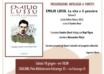 A Cagliari la presentazione della nuova “Antologia a fumetti” dedicata a Emilio Lussu