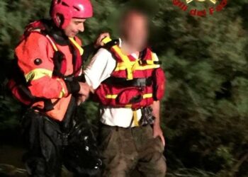 A Laerru, difficoltà a causa delle forti piagge a Su Saspru, soccorsa una persona