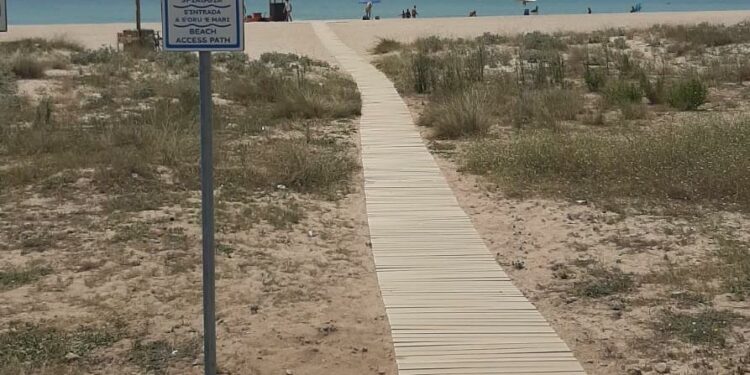Quartu Sant’Elena: una nuova passerella al Poetto per persone con disabilità motorie