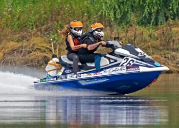 Lucio Canu e Giorgia Porcu hanno vinto il 70° Raid motonautico internazionale Pavia-Venezia