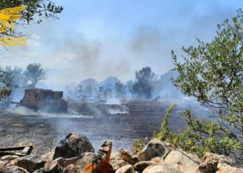 Oggi 2 degli 11 incendi sviluppatisi sul territorio regionale hanno richiesto l’intervento dei mezzi aerei del Corpo forestale