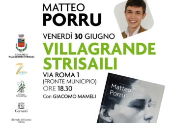 A Villagrande Strisaili la presentazione del libro “Il dolore crea l’inverno” di Matteo Porru