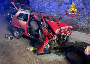 Baunei: incidente stradale sulla statale 125, coinvolte due persone