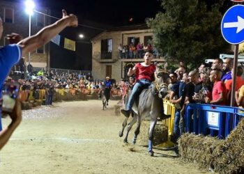 Augusto Vargiolu s’è imposto nel 20° Palio degli asinelli di Ollolai