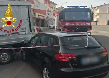 Incidente stradale a Ittiri, sul posto i vigili del fuoco