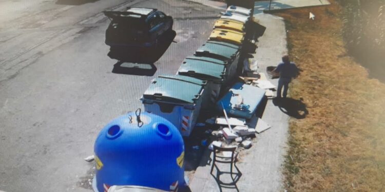 Lotta agli incivili dei rifiuti a Sassari, 600 sanzioni in meno di tre mesi