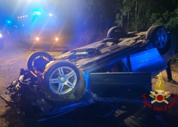 Castiadas: incidente stradale sulla Provinciale 18, 4 feriti