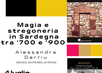 Martedì 4 luglio la biblioteca comunale di Sassari ospiterà un appuntamento per parlare di magia e stregoneria in Sardegna tra ‘700 e ‘900 con Alessandra Derriu