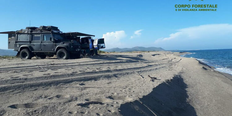 Camperismo abusivo a Tortolì. raffica di sanzioni