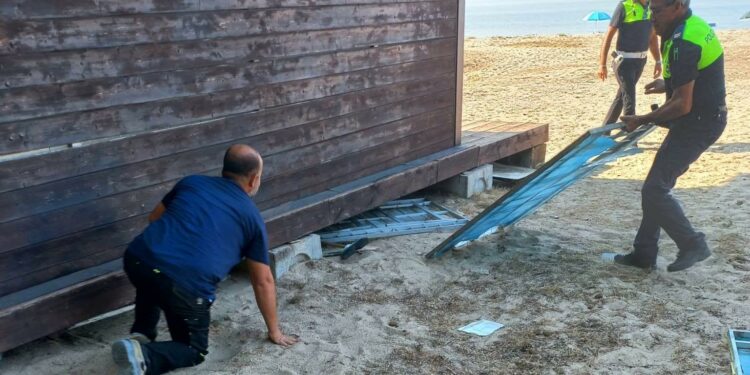 Torre Grande, bancarelle oltre l’orario l’orario consentito: interviene la Polizia locale