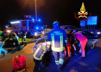 Incidenti stradali al bivio di Agrustos e sulla statale 125, intervengono i vigili del fuoco