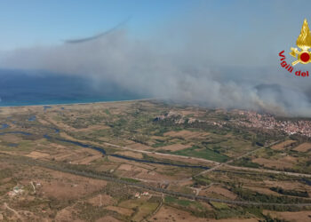 Giornata drammatica per gli incendio in Sardegna, ben 42, 12 dei quali hanno richiesto anche l’intervento di mezzi aerei
