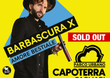 Domani, al Parco Urbano di Capoterra, è atteso Barbascura X con il suo “Amore Bestiale”