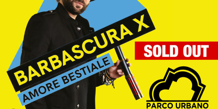 Domani, al Parco Urbano di Capoterra, è atteso Barbascura X con il suo “Amore Bestiale”