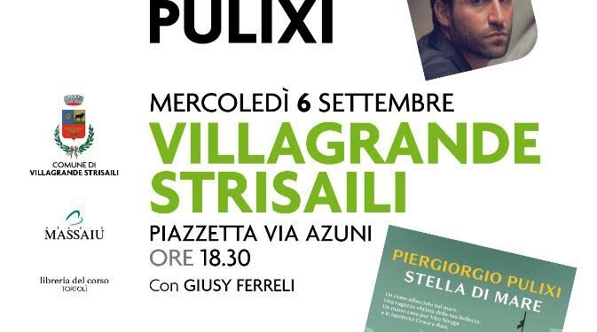 Èntula: a Villagrande Strisaili arriva Piergiorgio Pulixi con il libro “Stella di mare”