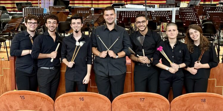 Al Conservatorio di di Sassari lunedì 2 ottobre appuntamento con l’Ensemble di percussioni