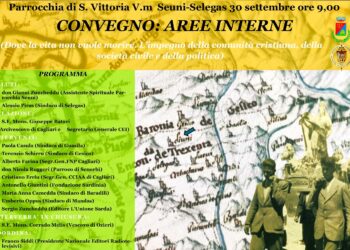 Sabato 30 settembre la parrocchia di Santa Vittoria, a Seuni, ospiterà un convegno sulle aree interne dell’Isola