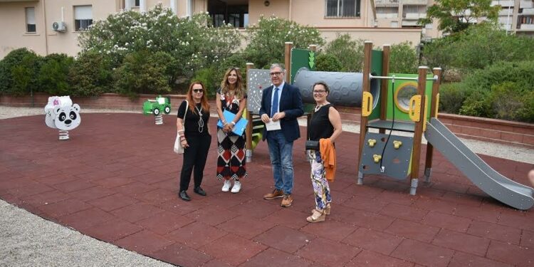Sassari: nuovi giochi nei parchi cittadini