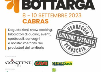 A Cabras si scaldano i fornelli per il Festival Della Bottarga, in programma da venerdì 8 a domenica 10 settembre 2023