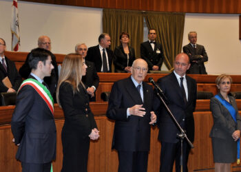 Il presidente della Regione Christian Solinas si unisce al cordoglio per la scomparsa del presidente emerito Giorgio Napolitano