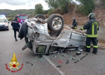 Incidente stradale sulla Lanusei-San Paolo, una persona finisce in ospedale