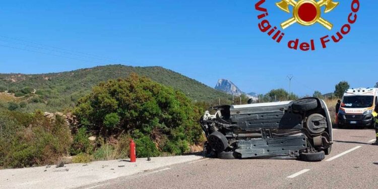 Loiri Porto San Paolo: incidente stradale tra Santa Giusta e Vaccileddi, una persona ferita
