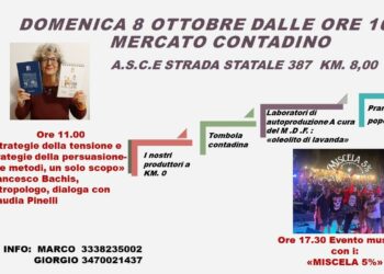 Domenica 8 ottobre, a Selargius, incontro con Claudia Pinelli, che dialogherà con l’antropologo Francesco Bachis