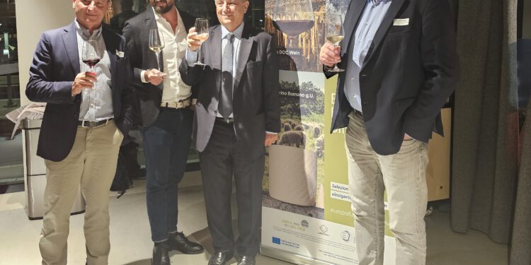 Il Pecorino Romano con i vini dell’Alto Adige e dell’Etna strega i palati e si fa largo sui mercati elvetici