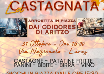 A Luras è tutto pronto per la Castagnata 2023