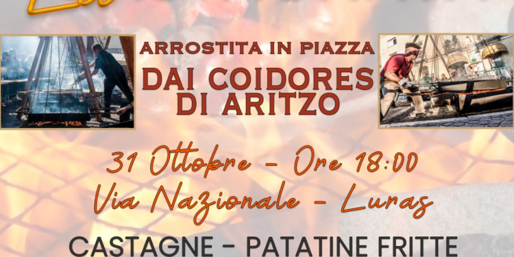 A Luras è tutto pronto per la Castagnata 2023