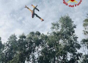 Siniscola: incendio di vegetazione, sul posto i vigili del fuoco