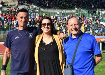 La nuova pista di atletica di Porto Torres è apprezzata da tecnici e sportivi