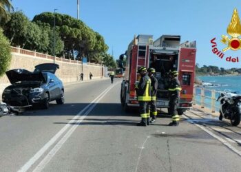 Quartu Sant’Elena: incidente stradale sulla Provinciale 17, intervengono i vigili del fuoco