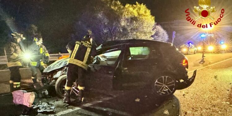 Tortolì: incidente stradale sulla statale 125, un ferito