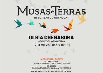 Il Festival Musas e Terras, In su tempus chi mudat, farà tappa venerdì 17 novembre a Olbia