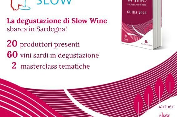 Il meglio della Sardegna del vino: Cagliari ospita la degustazione di Slow Wine 2024